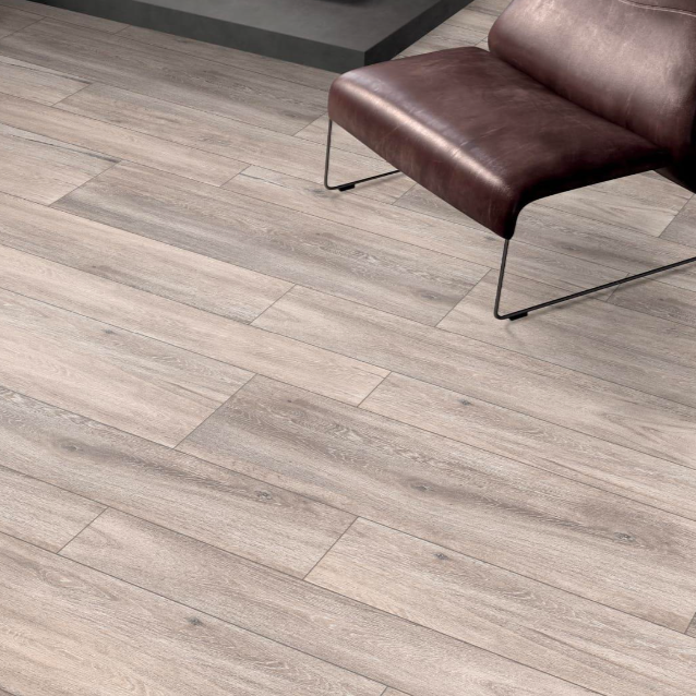 Classic Deco Wood Light Grey Porcelain Tile 20 x 120cm