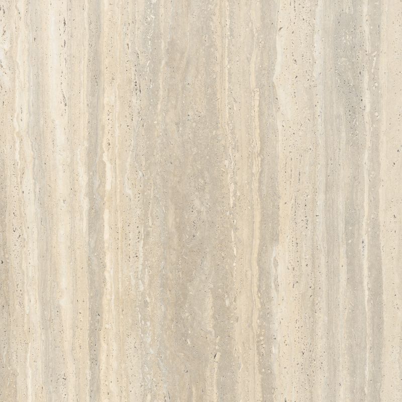 Travertijn Effect Dorica Crema Porcelain Tile with Travertine Effect, 60x120 cm, 8.5 mm