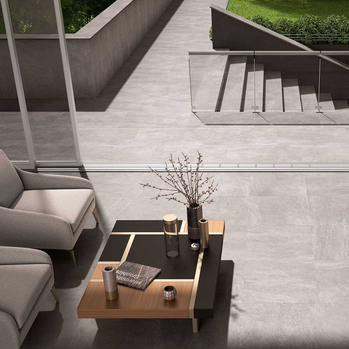 Aspen Porcelain Tile | Grey Porcelain Tile | Tile King