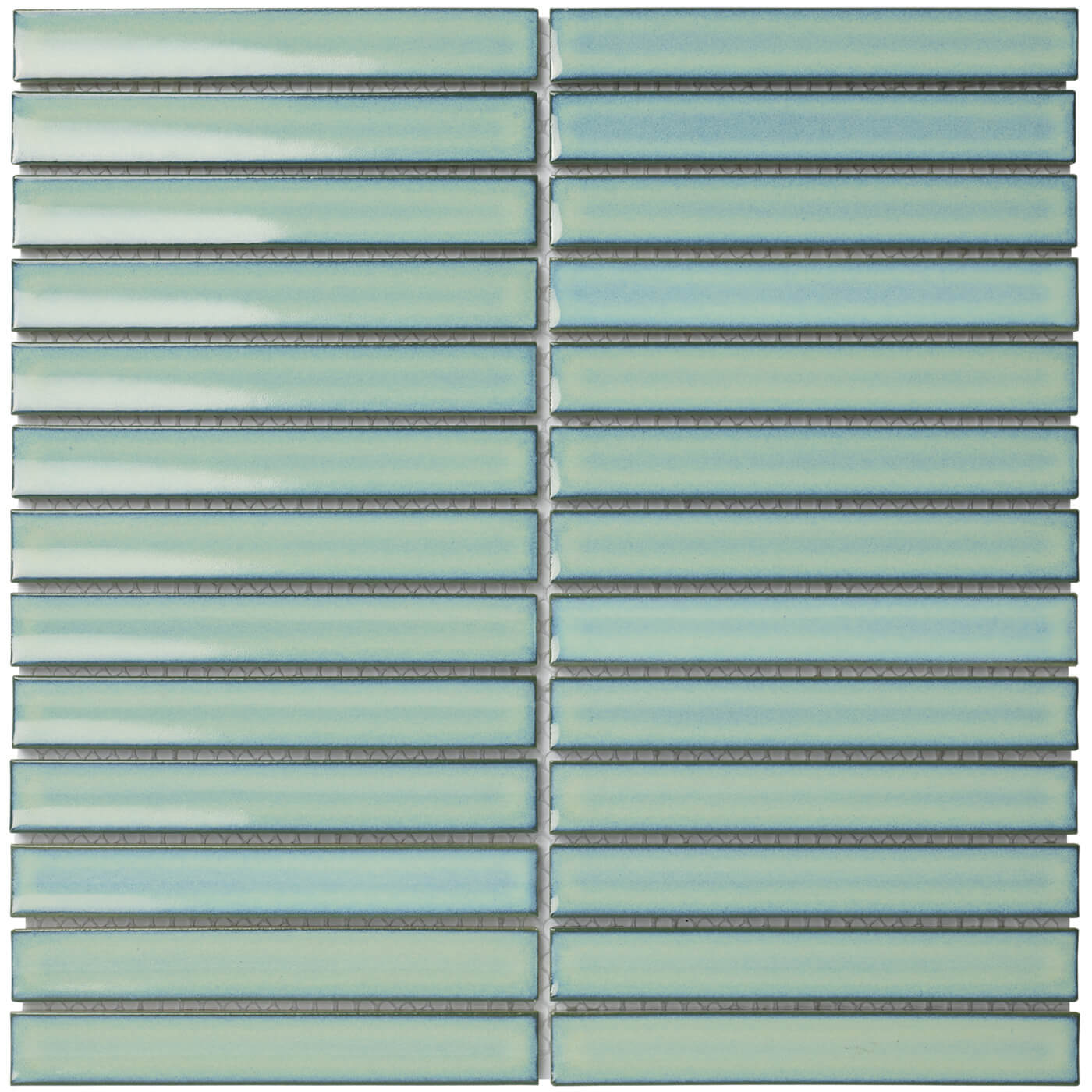 The Sevilla Mosaic Tiles, Original KitKat design in a turquoise, with a size of 20x145mm.